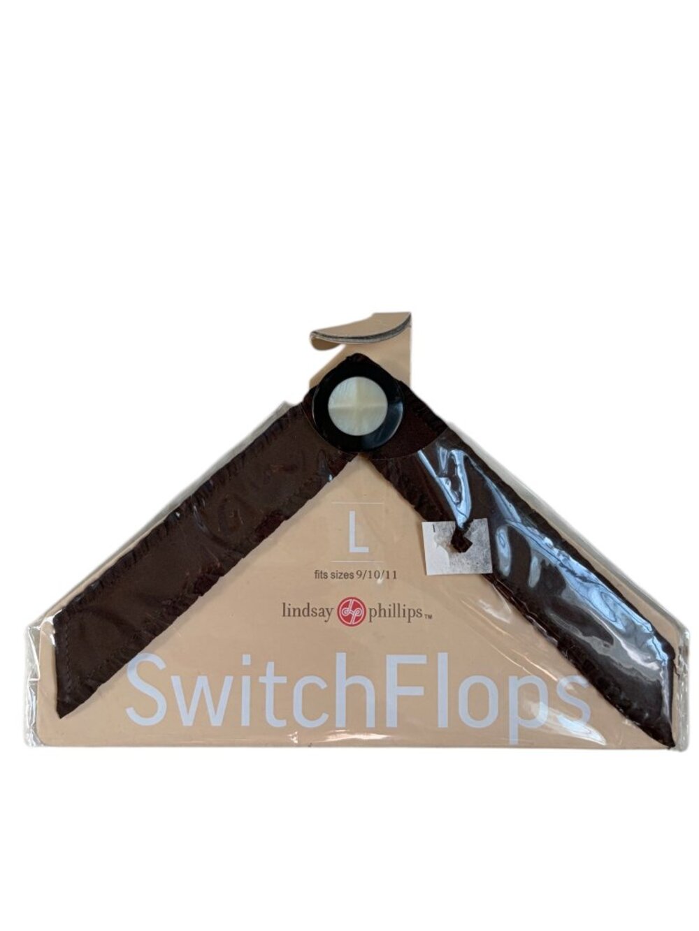 Lindsay Phillips SwitchFlops Interchangeable Straps (Brown with Ruffles)